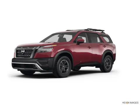 Red 2024 NISSAN PATHFINDER ROCK AUTO for sale in Oak Ridge, TN