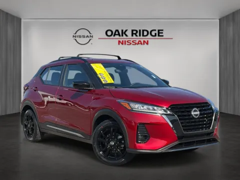 Red 2023 NISSAN KICKS SR for sale in Oak Ridge, TN