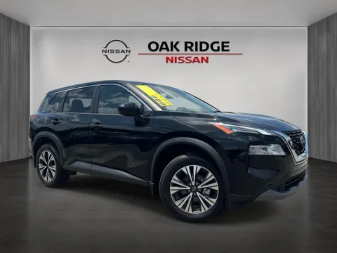 Black 2023 NISSAN ROGUE SV for sale in Oak Ridge, TN
