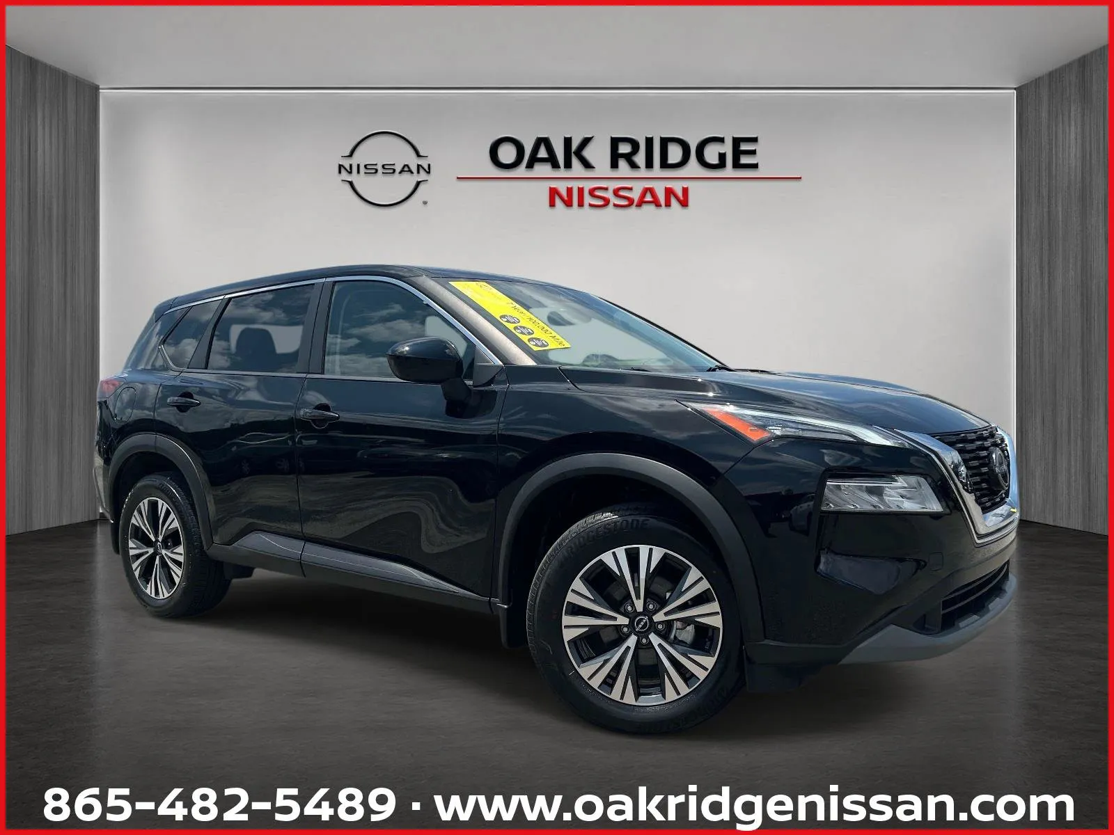 Black 2023 NISSAN ROGUE SV for sale in Oak Ridge, TN