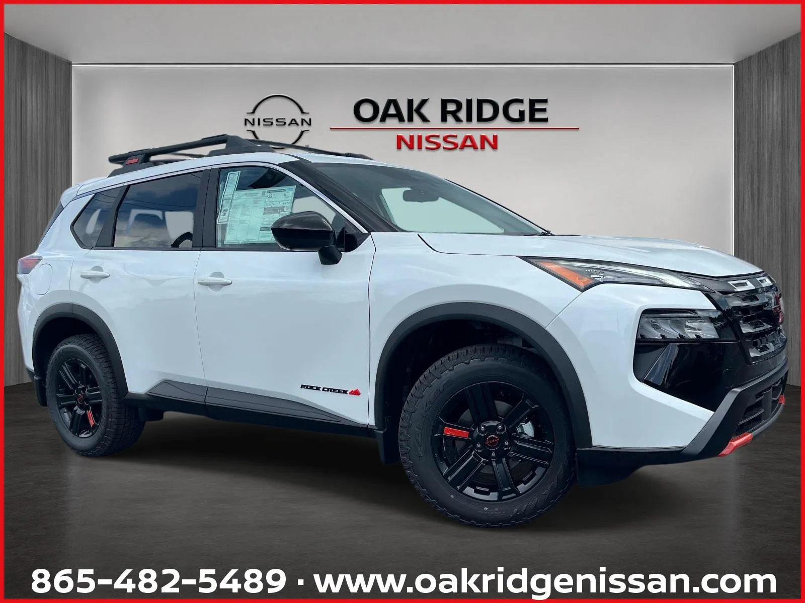 White 2026 NISSAN ROGUE Rock Creek for sale in Oak Ridge, TN