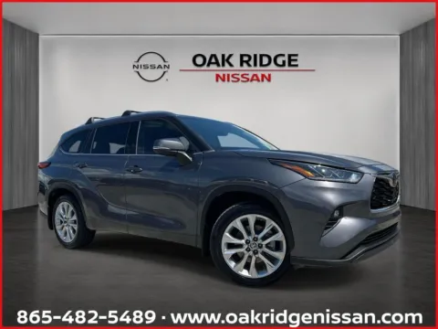 Gray 2022 Toyota Highlander Limited for sale in Oak Ridge, TN