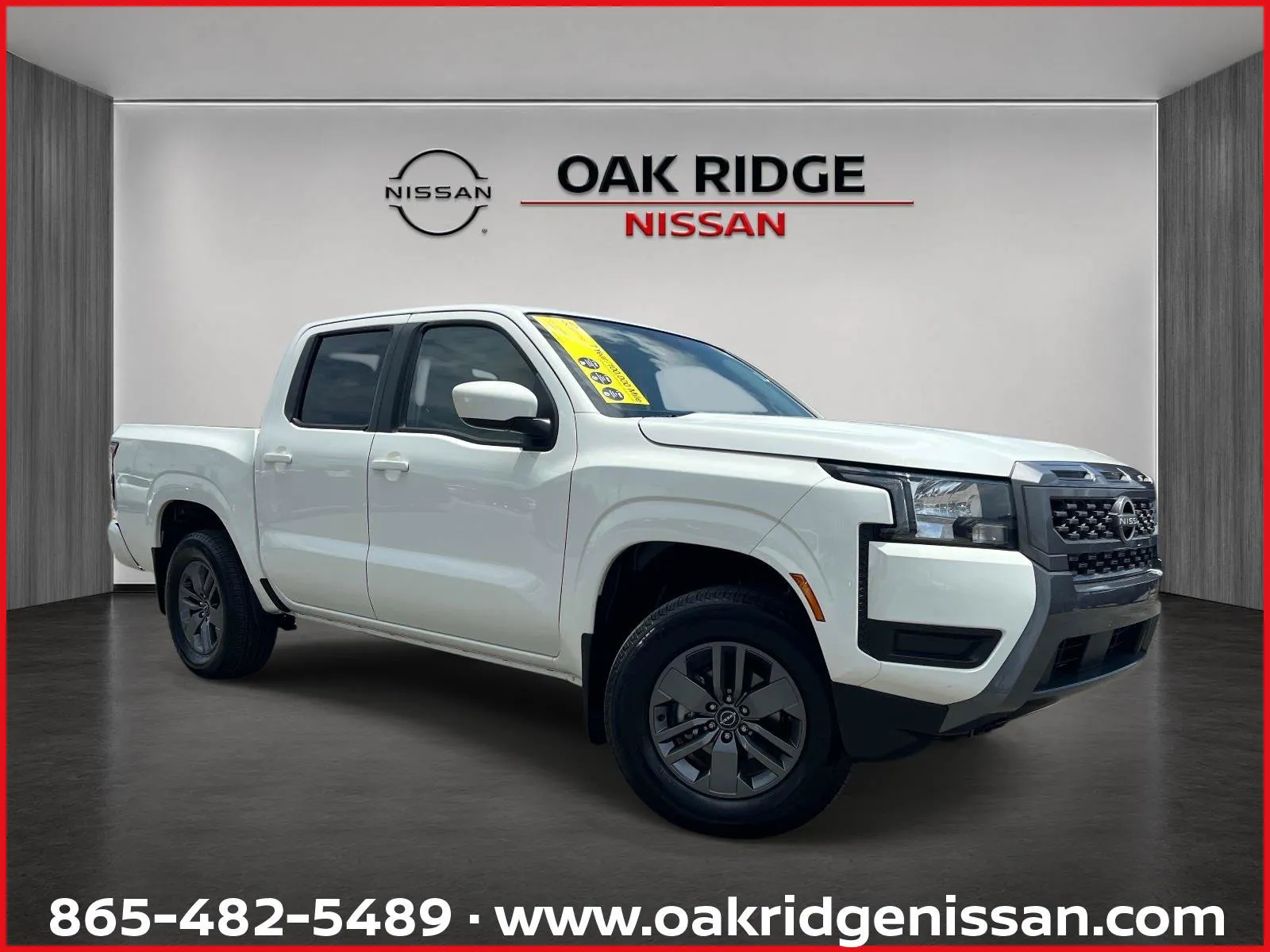 White 2025 NISSAN FRONTIER SV for sale in Oak Ridge, TN