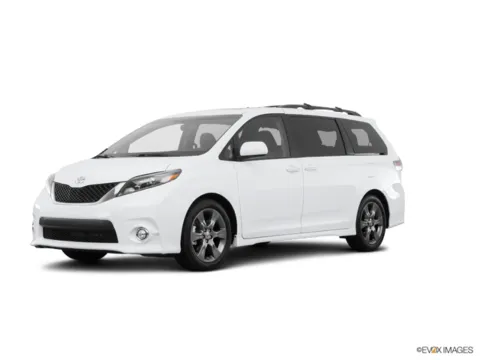 White 2016 TOYOTA SIENNA SE for sale in Oak Ridge, TN