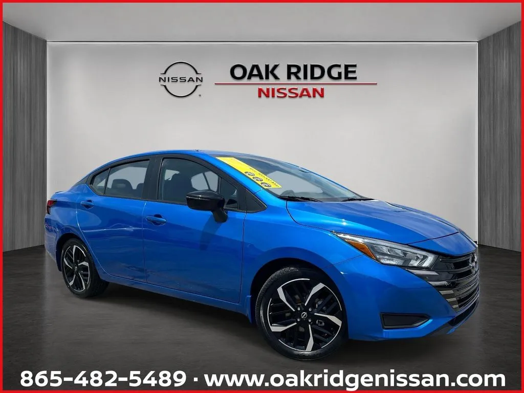 Blue 2024 Nissan Versa SR for sale in Oak Ridge, TN