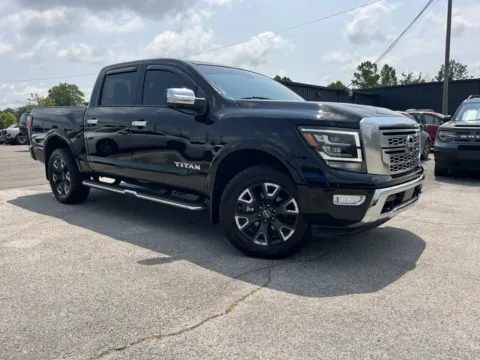 Black 2023 NISSAN TITAN SV/SL/PRO Platinum Reserve for sale in Oak Ridge, TN
