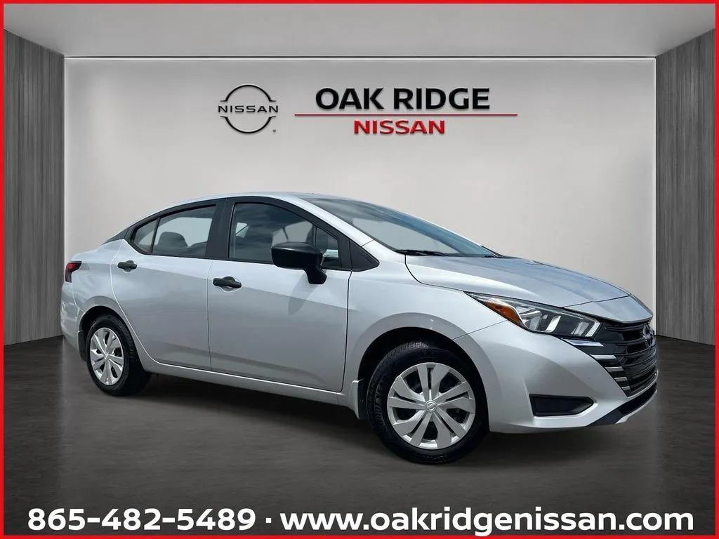 Silver 2024 Nissan Versa S for sale in Oak Ridge, TN