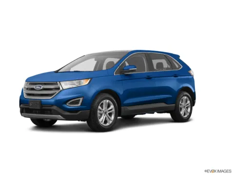Blue 2018 FORD EDGE SEL for sale in Oak Ridge, TN