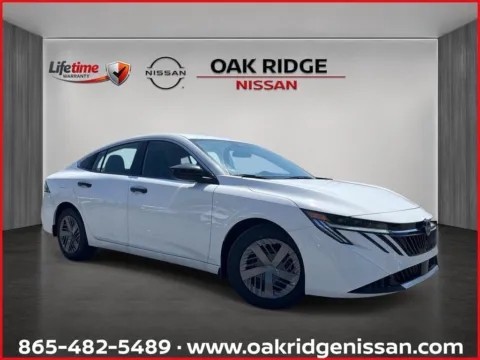 White 2026 Nissan Sentra S for sale in Oak Ridge, TN