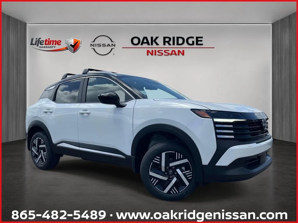 White 2026 Nissan Kicks SV for sale in Oak Ridge, TN