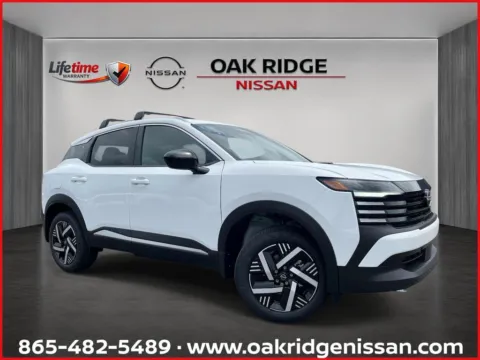 White 2026 Nissan Kicks SV for sale in Oak Ridge, TN