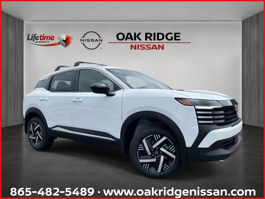 White 2026 Nissan Kicks SV for sale in Oak Ridge, TN