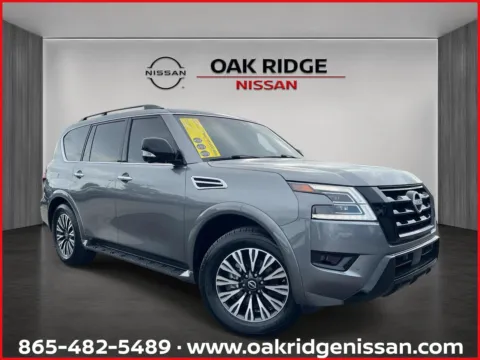 Gray 2024 NISSAN ARMADA SL for sale in Oak Ridge, TN