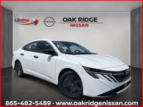 White 2026 Nissan Sentra S for sale in Oak Ridge, TN