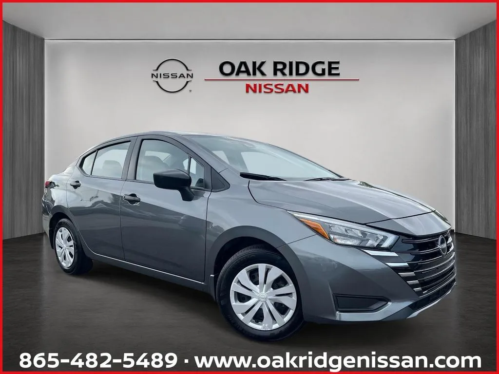 Gray 2025 Nissan Versa S for sale in Oak Ridge, TN