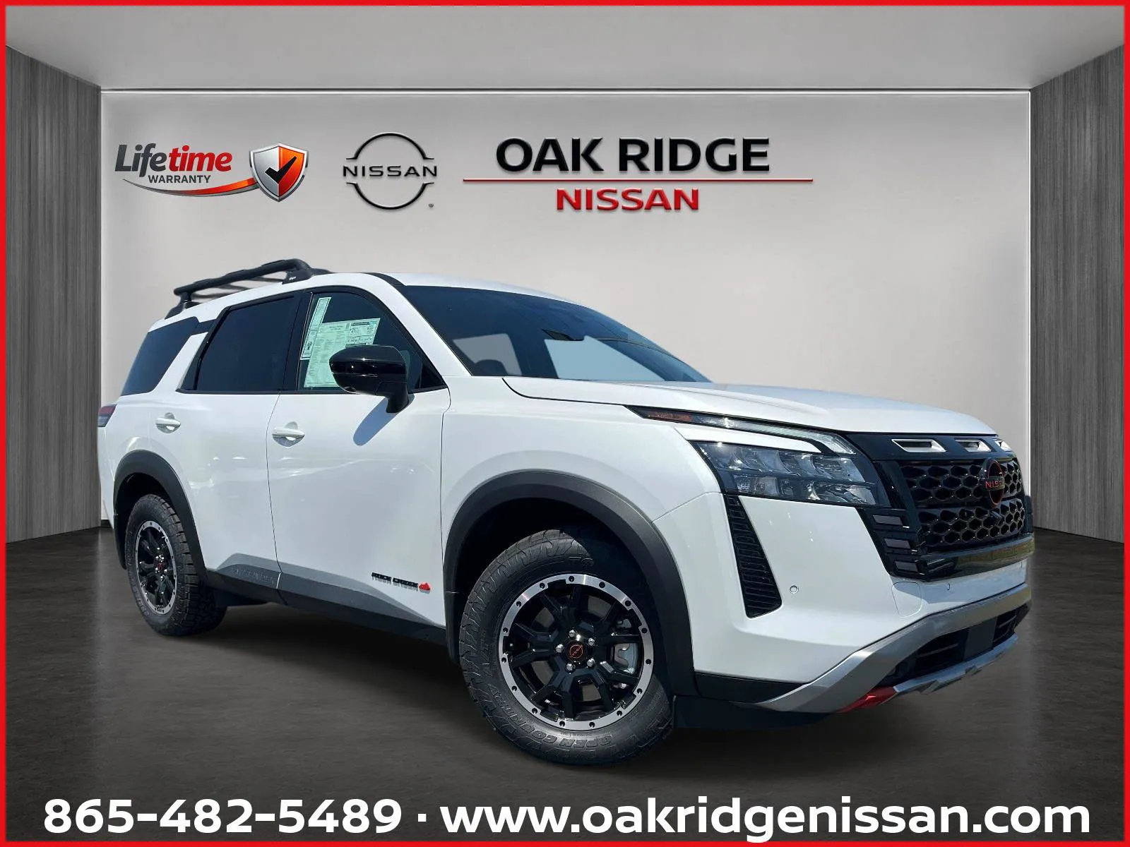 White 2026 NISSAN PATHFINDER Rock Creek for sale in Oak Ridge, TN
