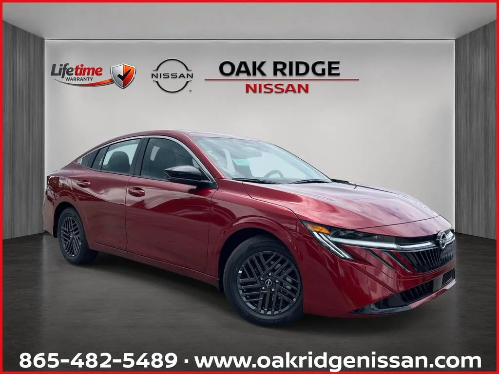 Red 2026 Nissan Sentra SV for sale in Oak Ridge, TN