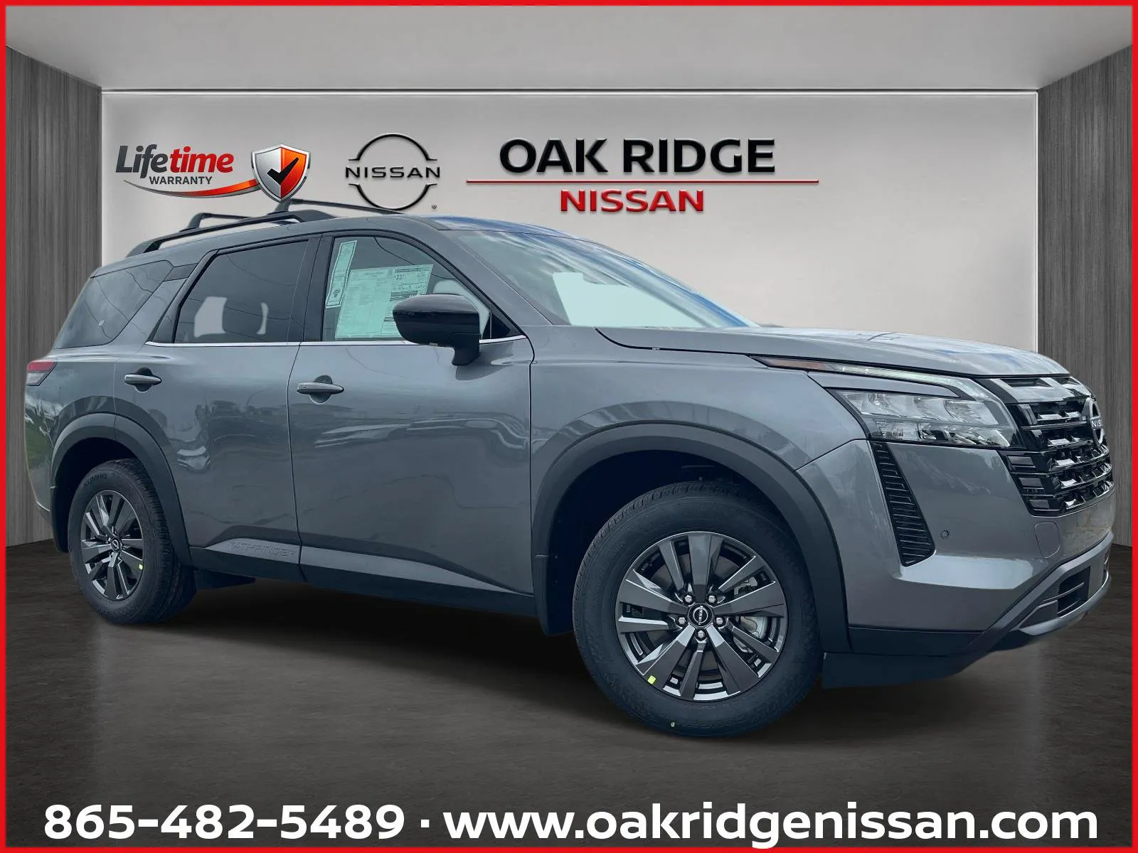 Gray 2026 NISSAN PATHFINDER SV for sale in Oak Ridge, TN