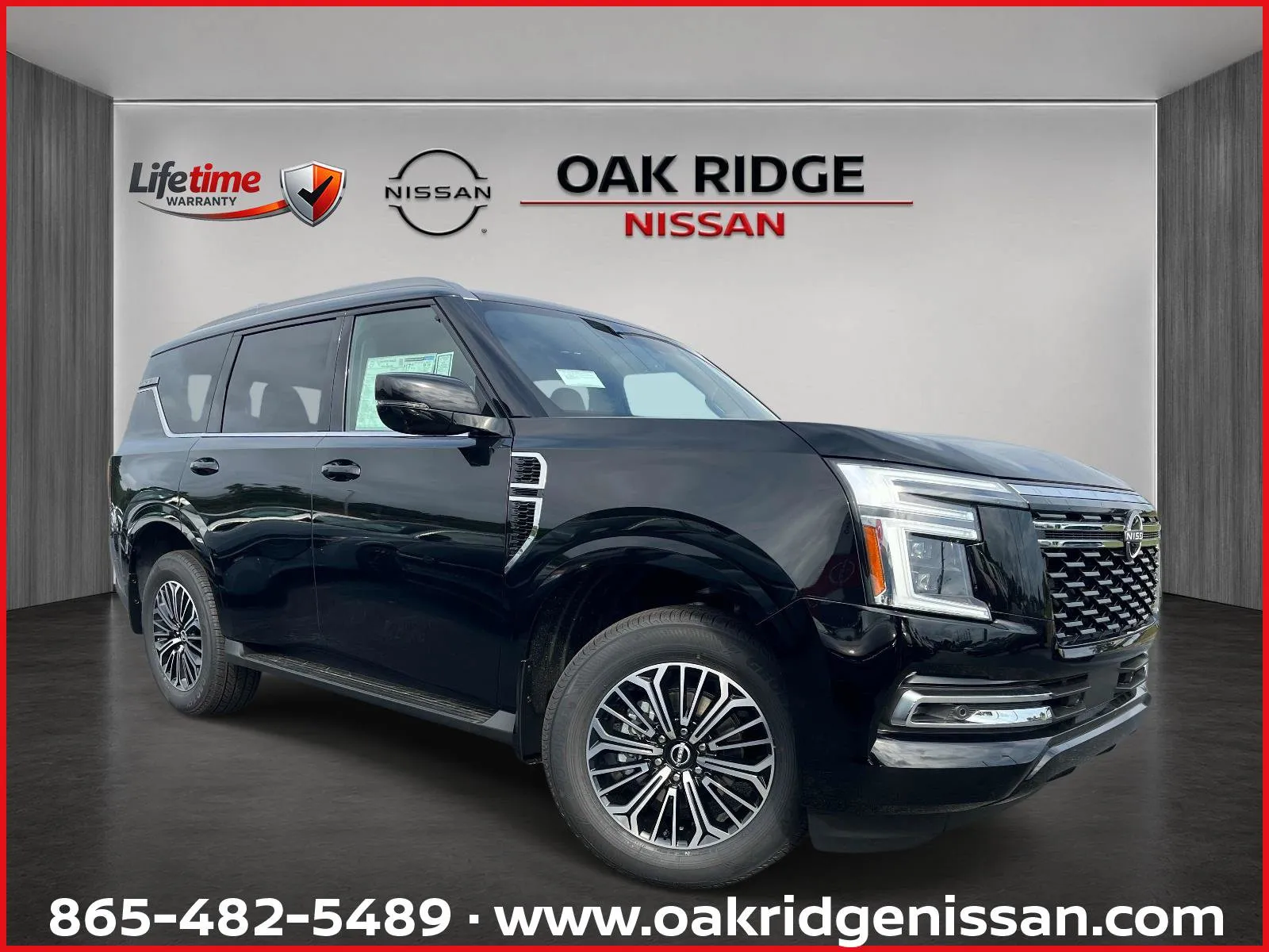 Black 2026 NISSAN ARMADA SL for sale in Oak Ridge, TN