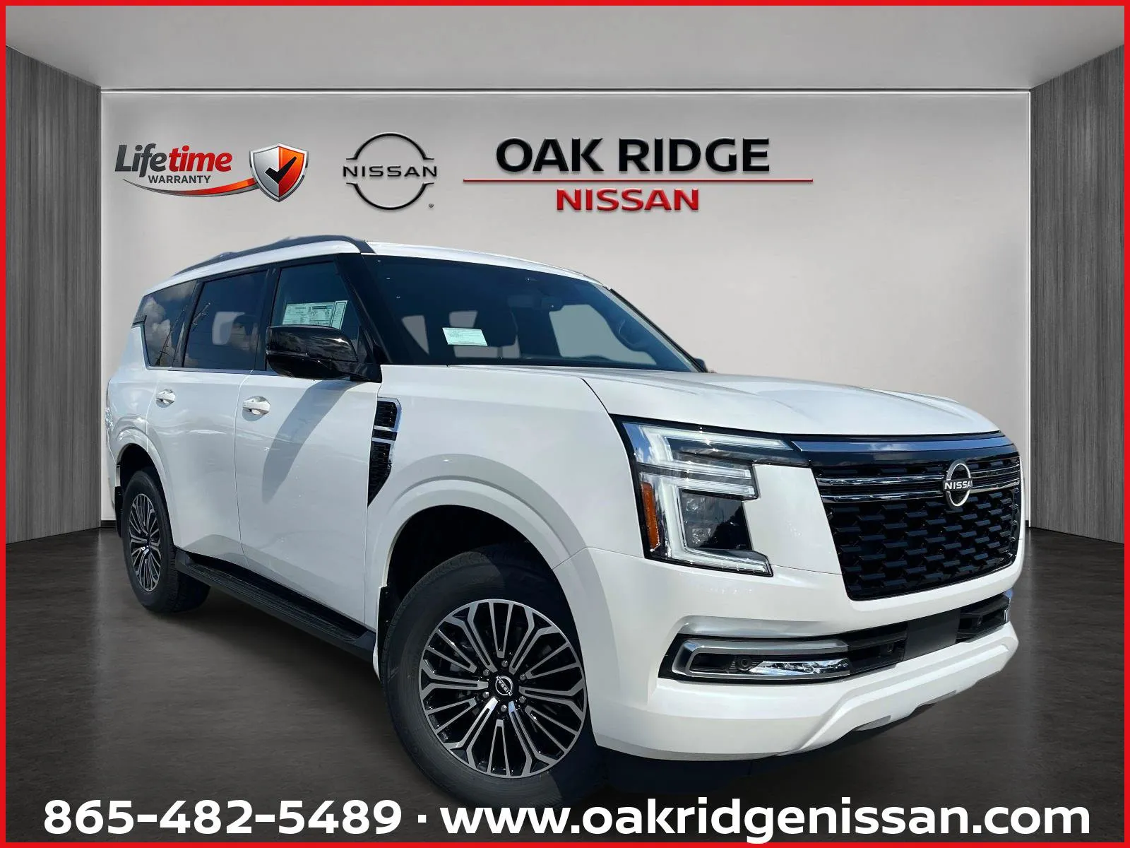 White 2026 NISSAN ARMADA SL for sale in Oak Ridge, TN