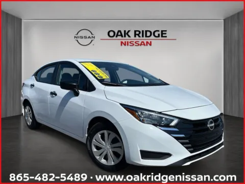 White 2025 NISSAN VERSA SEDAN S for sale in Oak Ridge, TN