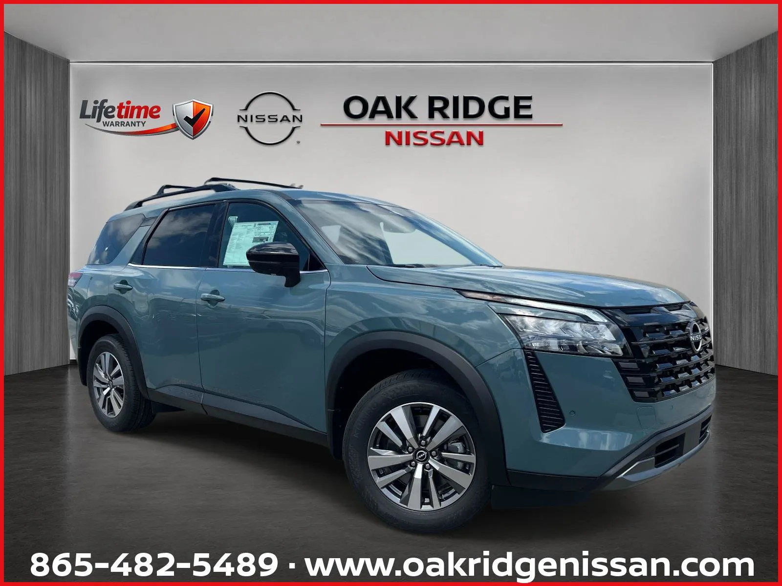 Green 2026 NISSAN PATHFINDER SL for sale in Oak Ridge, TN