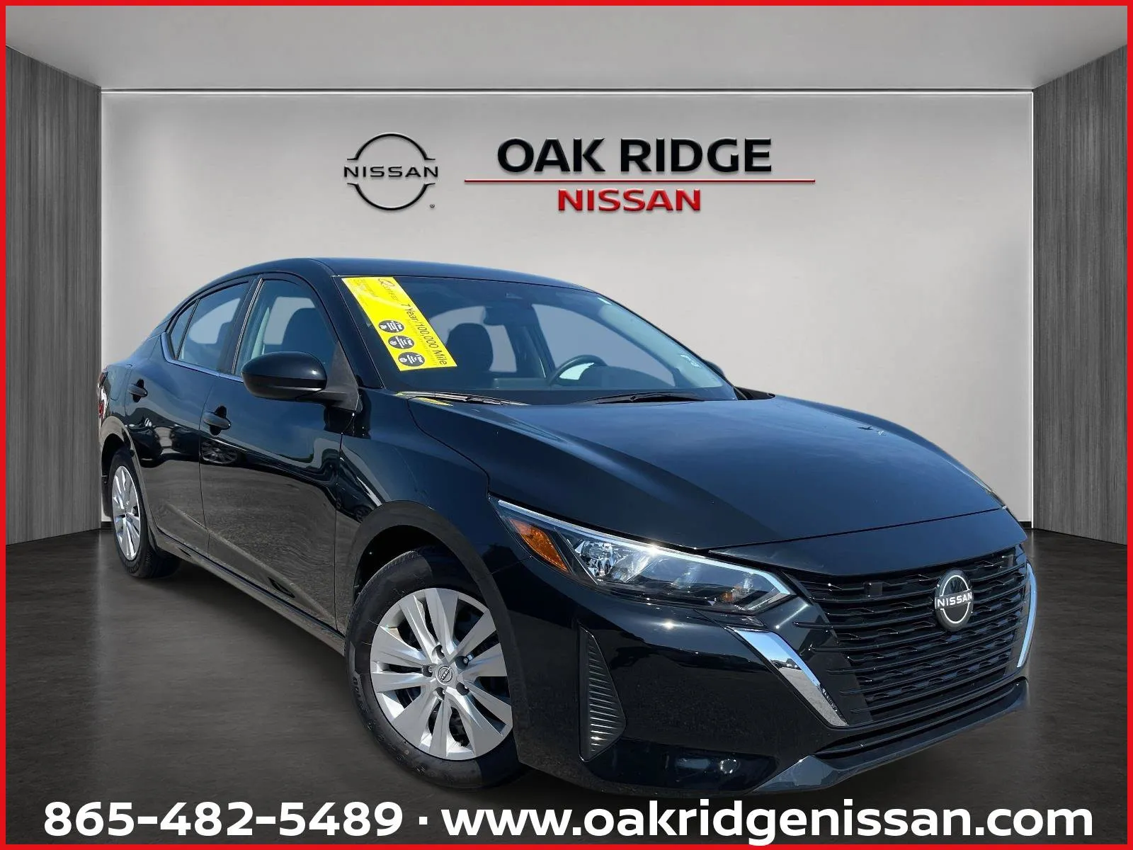 Black 2025 NISSAN SENTRA S for sale in Oak Ridge, TN