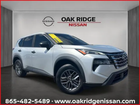 Silver 2024 Nissan Rogue S for sale in Oak Ridge, TN