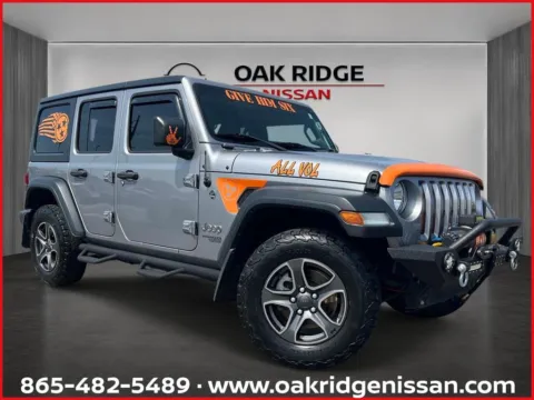 Silver 2018 Jeep Wrangler Sport S for sale in Oak Ridge, TN