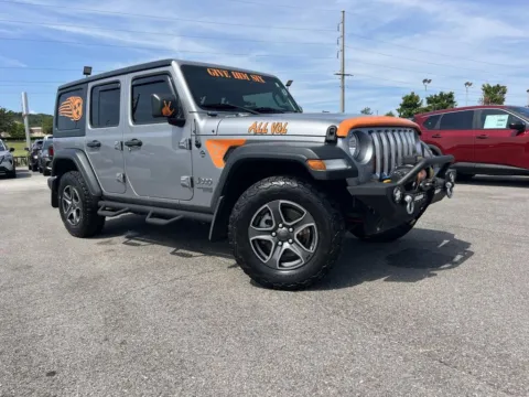 Silver 2018 Jeep Wrangler Sport S for sale in Oak Ridge, TN