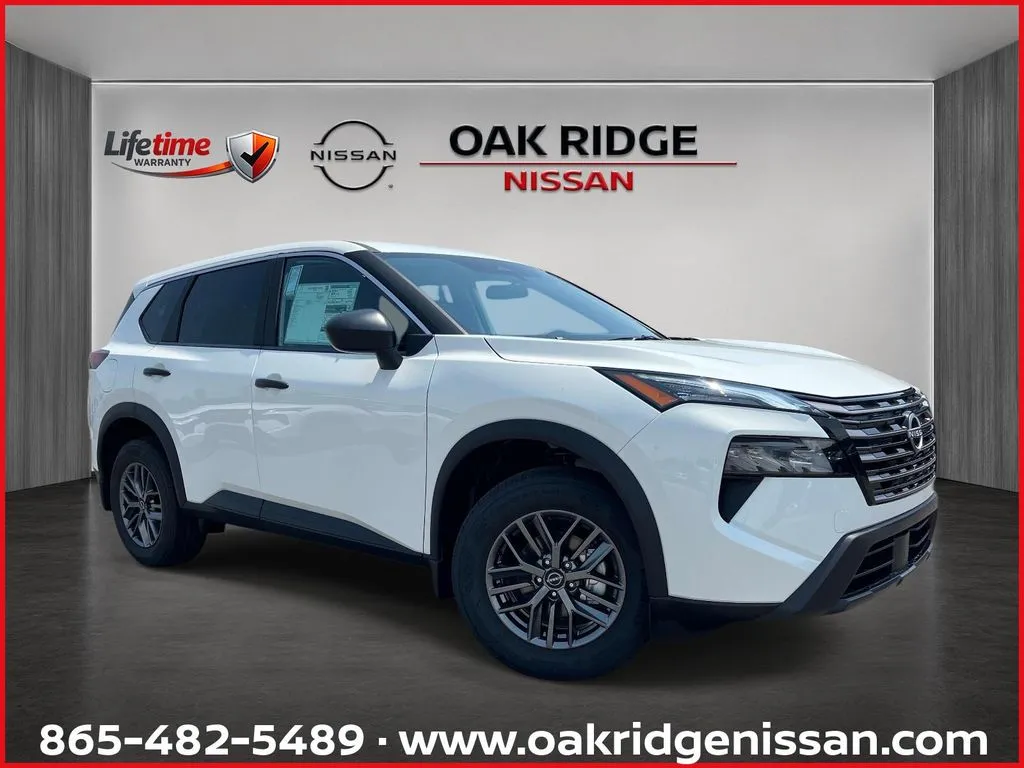 White 2026 Nissan Rogue S for sale in Oak Ridge, TN