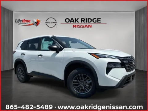 White 2026 Nissan Rogue S for sale in Oak Ridge, TN