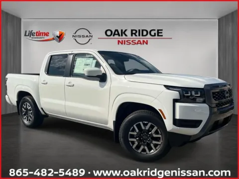 White 2026 Nissan Frontier SV for sale in Oak Ridge, TN