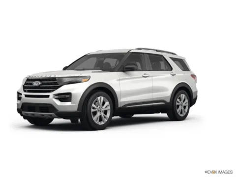 White 2021 Ford Explorer Limited for sale in Oak Ridge, TN