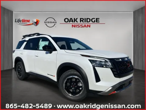 White 2026 Nissan Pathfinder Rock Creek for sale in Oak Ridge, TN