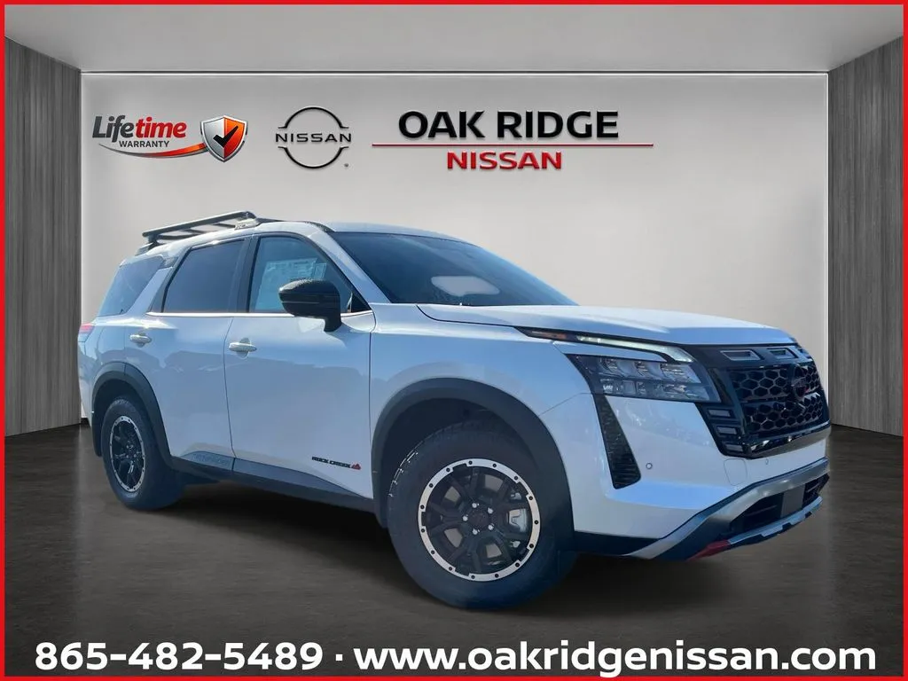 White 2026 Nissan Pathfinder Rock Creek for sale in Oak Ridge, TN