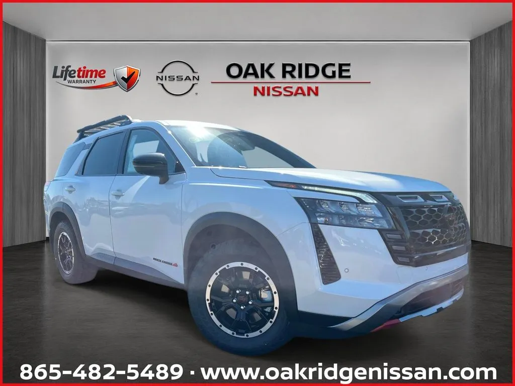 White 2026 Nissan Pathfinder Rock Creek for sale in Oak Ridge, TN