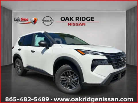 White 2026 Nissan Rogue S for sale in Oak Ridge, TN