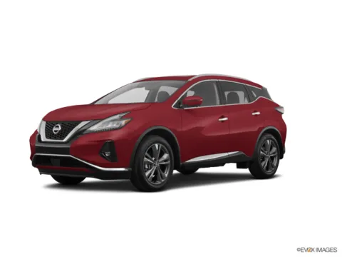 Red 2021 Nissan Murano Platinum for sale in Oak Ridge, TN