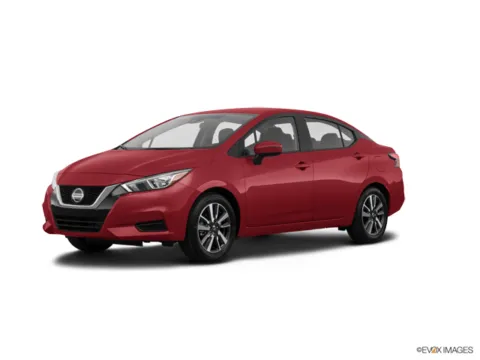 Red 2020 Nissan Versa SV for sale in Oak Ridge, TN