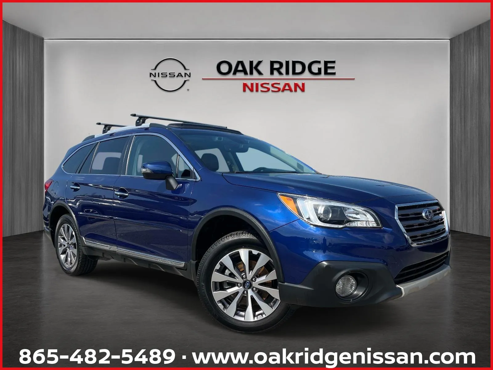 Blue 2017 Subaru Outback Touring for sale in Oak Ridge, TN