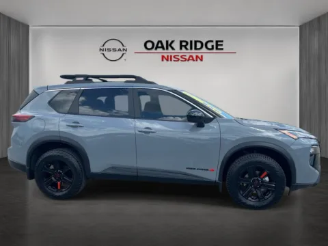 Photos of 2026 Nissan Rogue Rock Creek for sale in Oak Ridge, TN at Oak Ridge Nissan