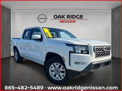 White 2023 Nissan Frontier SV for sale in Oak Ridge, TN