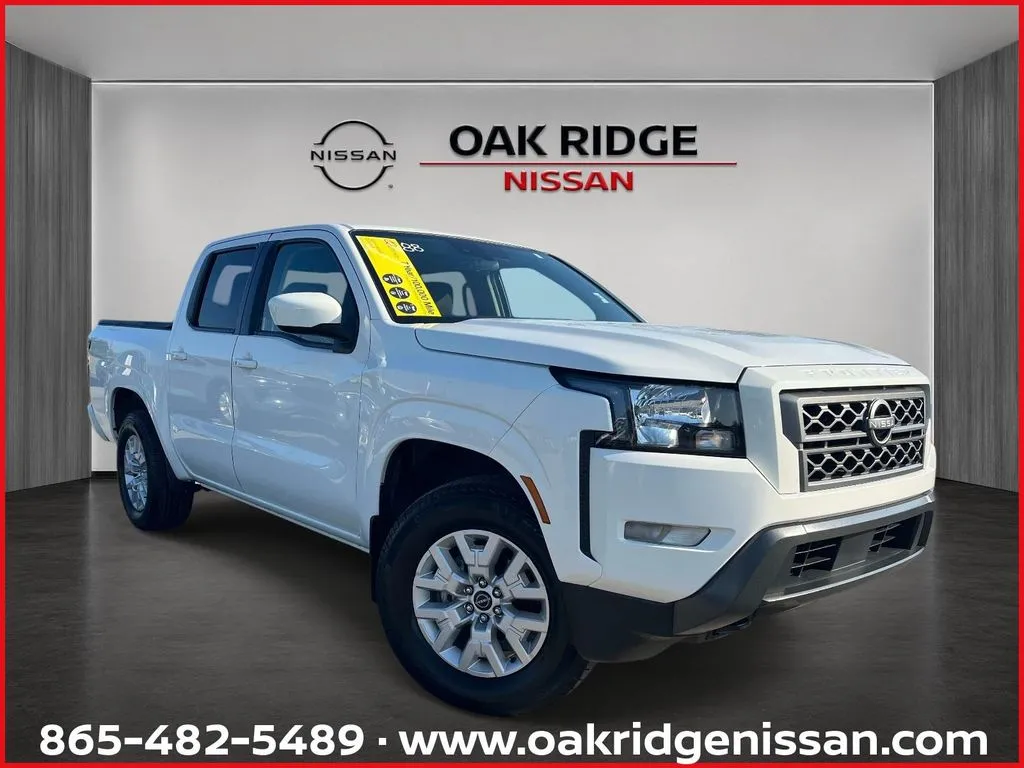 White 2023 Nissan Frontier SV for sale in Oak Ridge, TN
