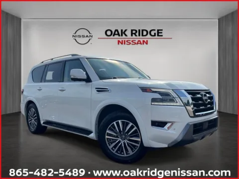 White 2023 Nissan Armada SL for sale in Oak Ridge, TN