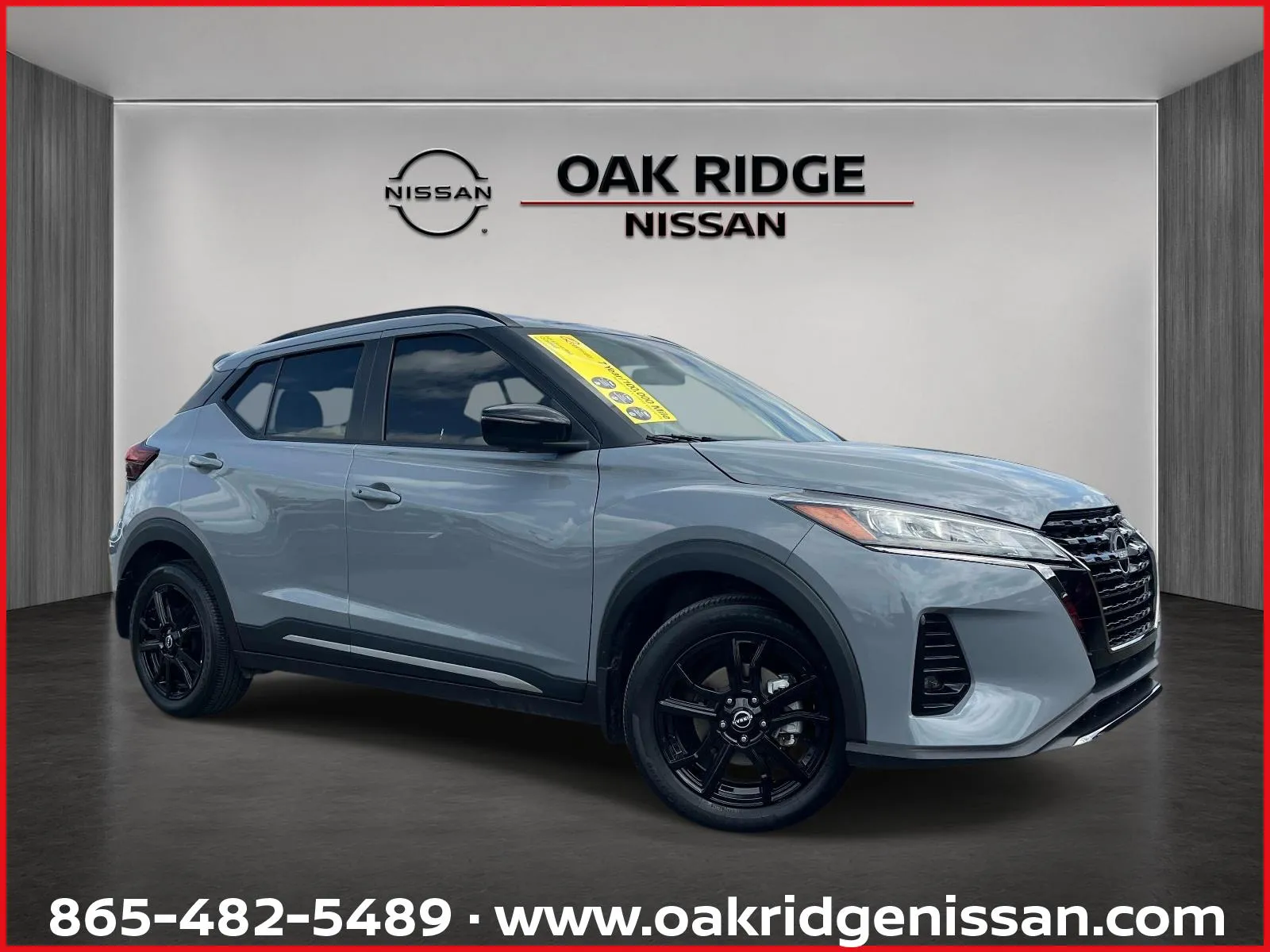 Gray 2024 Nissan Kicks SR for sale in Oak Ridge, TN