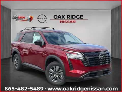 Red 2026 Nissan Pathfinder SV for sale in Oak Ridge, TN