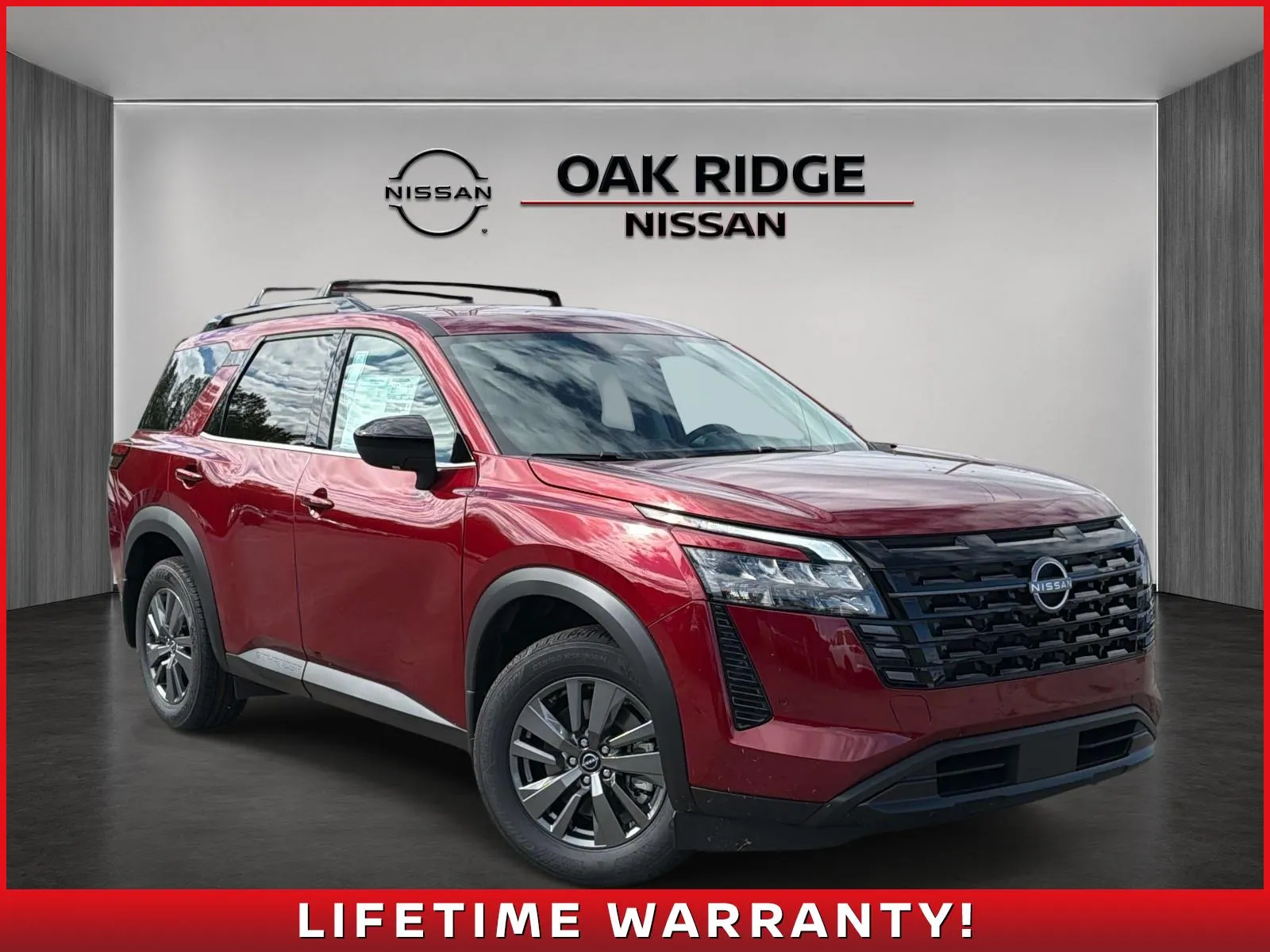 Red 2026 Nissan Pathfinder SV for sale in Oak Ridge, TN