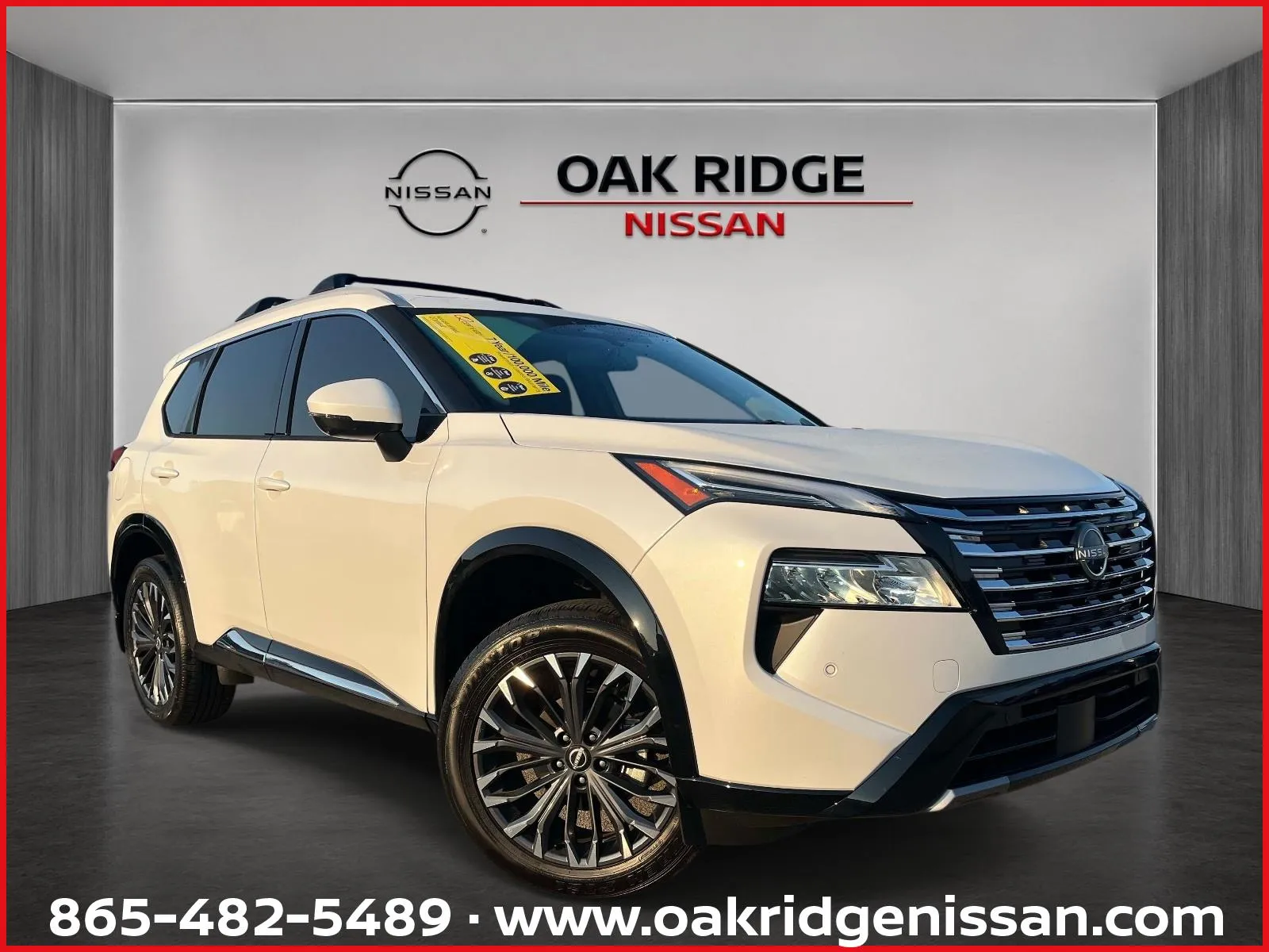 White 2026 Nissan Rogue Platinum for sale in Oak Ridge, TN
