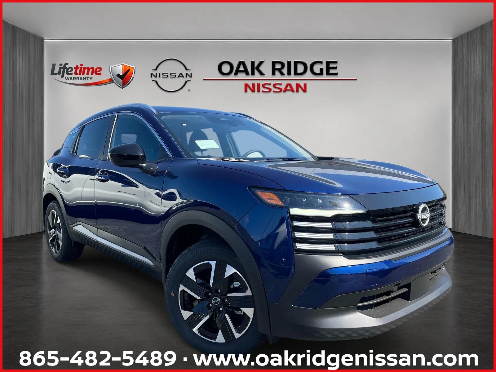 Blue 2027 Nissan Kicks SV for sale in Oak Ridge, TN